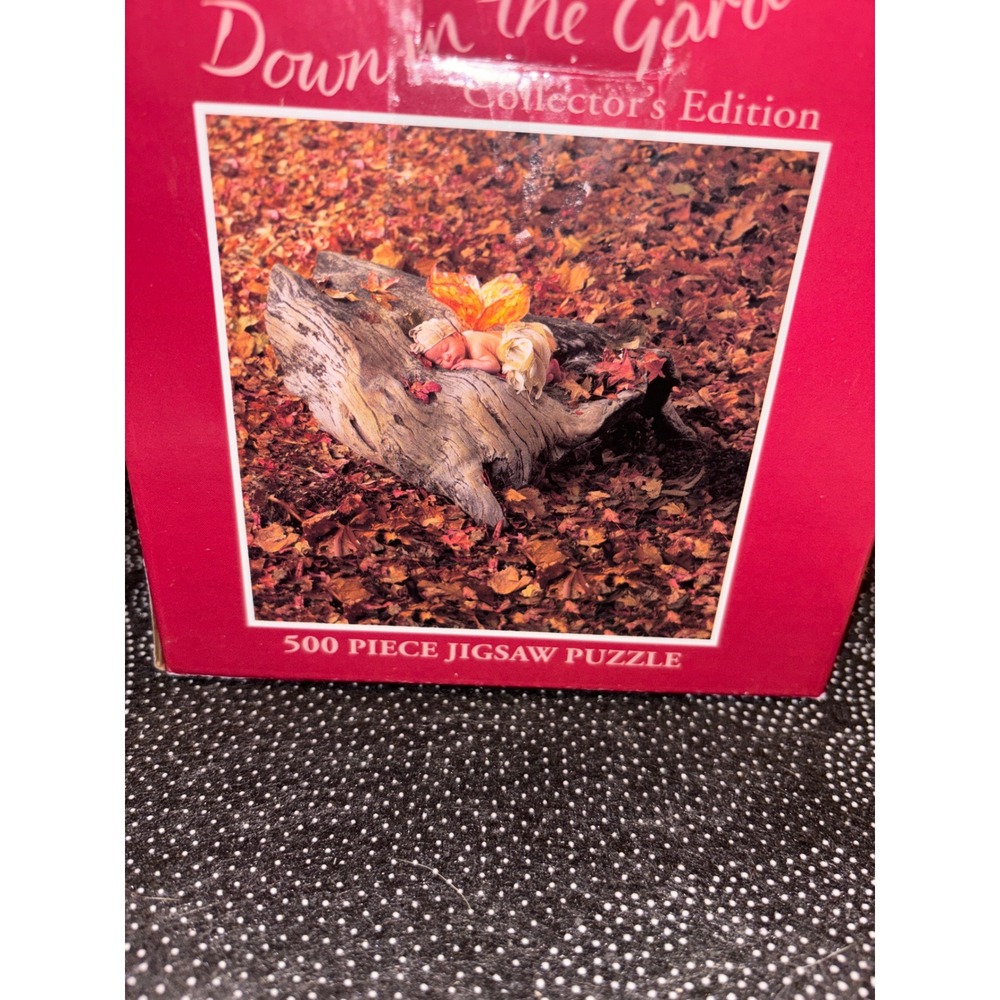 Anne Geddes Down in the Garden 500 Piece Jigsaw Puzzle 1051-3 Autumn Baby 1998